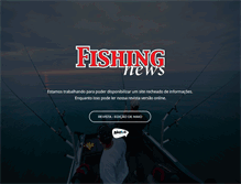 Tablet Screenshot of fishingnews.com.br